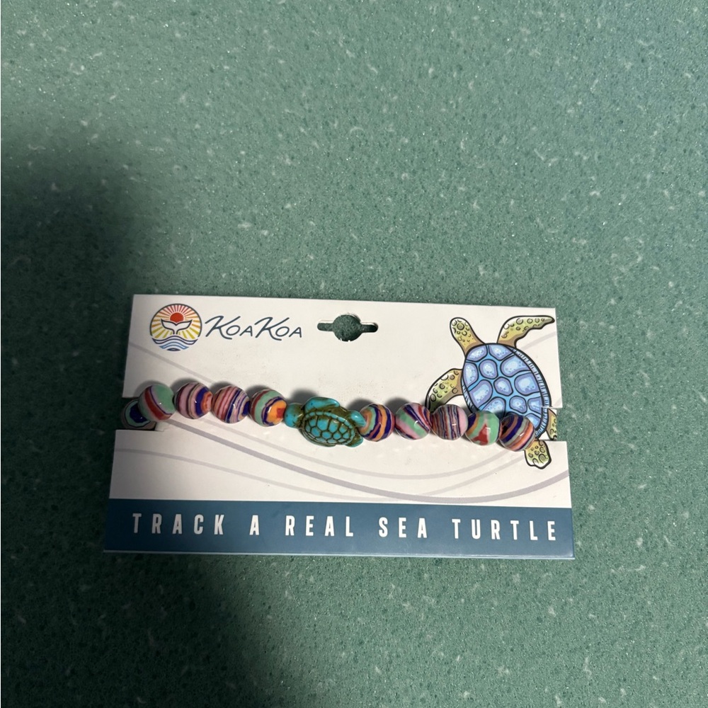KoaKoa Sea Turtle Beaded Bracelet